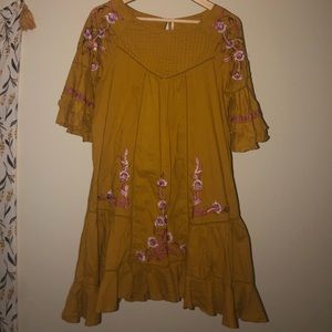 Free people embroidered dress